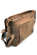 LandLeder Leren tassen - Schoudertas Messenger BULL & SNAKE Vintage Leder