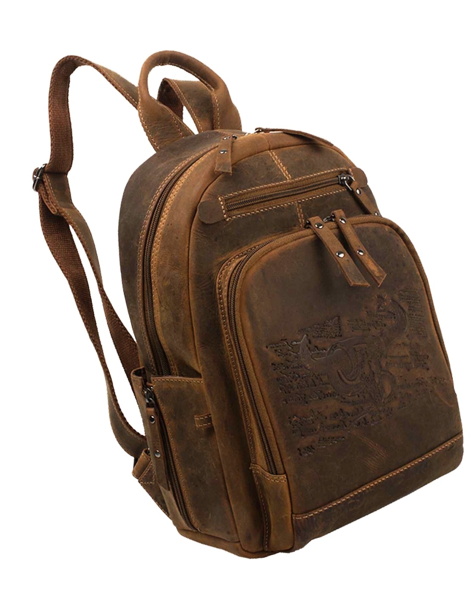 LandLeder Leather backpacks Leather shoppers - Leather Backpack BULL & SNAKE Vintage Leather