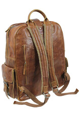 LandLeder Leather backpacks Leather shoppers - Leather Backpack JEROME XL Washed Leather