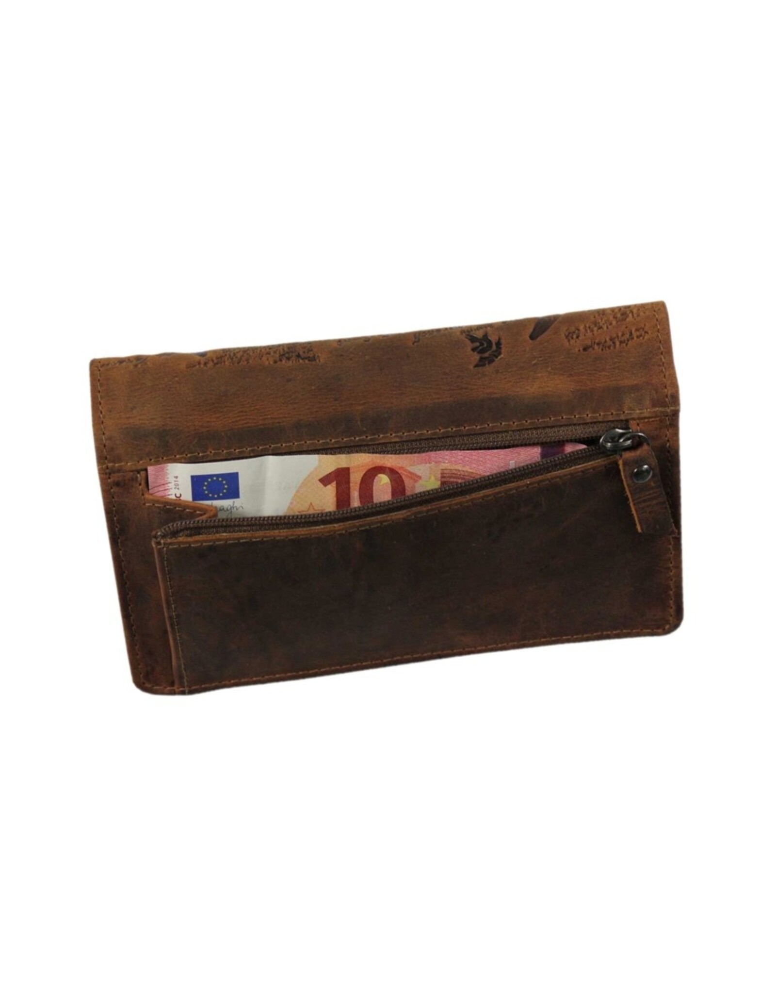 LandLeder Leather Wallets - LandLeder lock wallet BULL & SNAKE with RFID protection