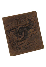 LandLeder Leather Wallets - Combi wallet BULL & SNAKE regular size, RFID