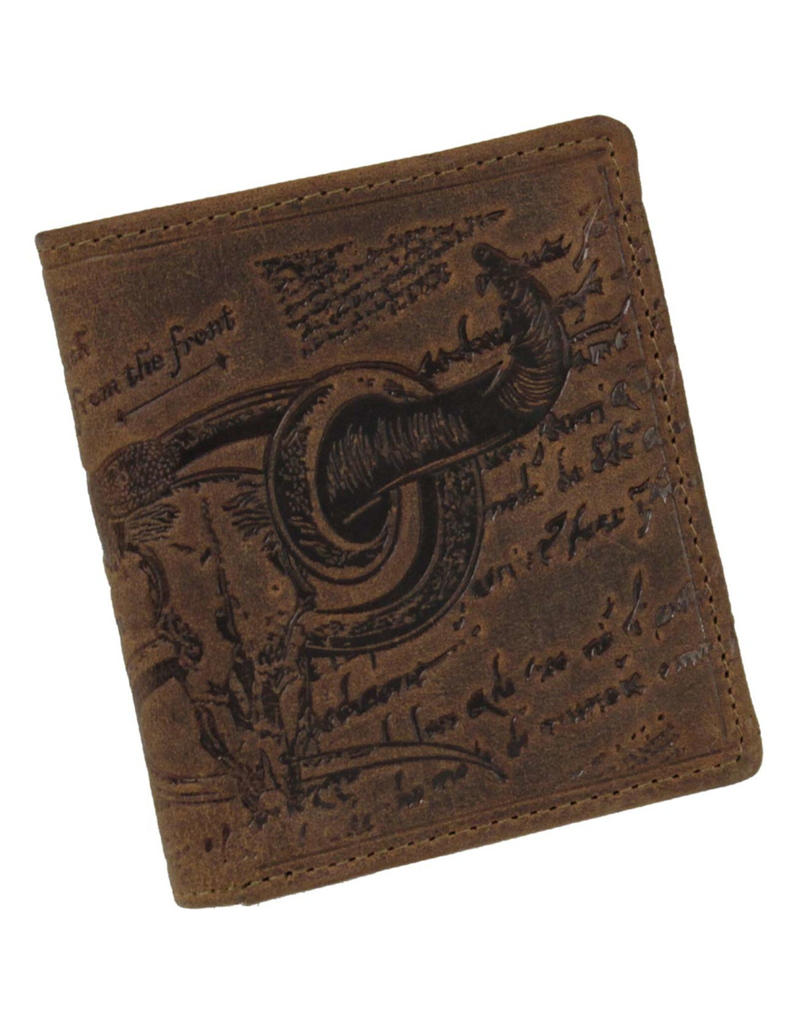 LandLeder Leather Wallets - Combi wallet BULL & SNAKE regular size, RFID