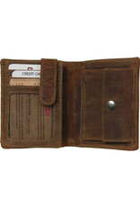 LandLeder Leather Wallets - Combi wallet BULL & SNAKE regular size, RFID