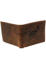 LandLeder Leren Portemonnees - LandLeder Billfold Portemonnee BULL & SNAKE met RFID