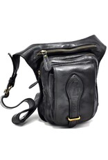 HillBurry Leather bags - Hillburry Leather Crossbody bag Washed Leather