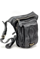 HillBurry Leather bags - Hillburry Leather Crossbody bag Washed Leather