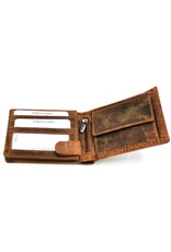 Leather Fox Leather Wallets - Leather Wallet with embossed Deer