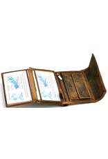 Leather Fox Leather Wallets - Leather Wallet Western Wild