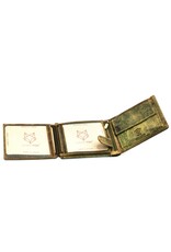 Leather Fox Leather Wallets - Leather Wallet Vintage Leather Moss Green