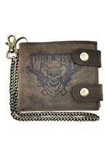 Leather Fox Leather wallets - Leather Wallet Wild West horizontal