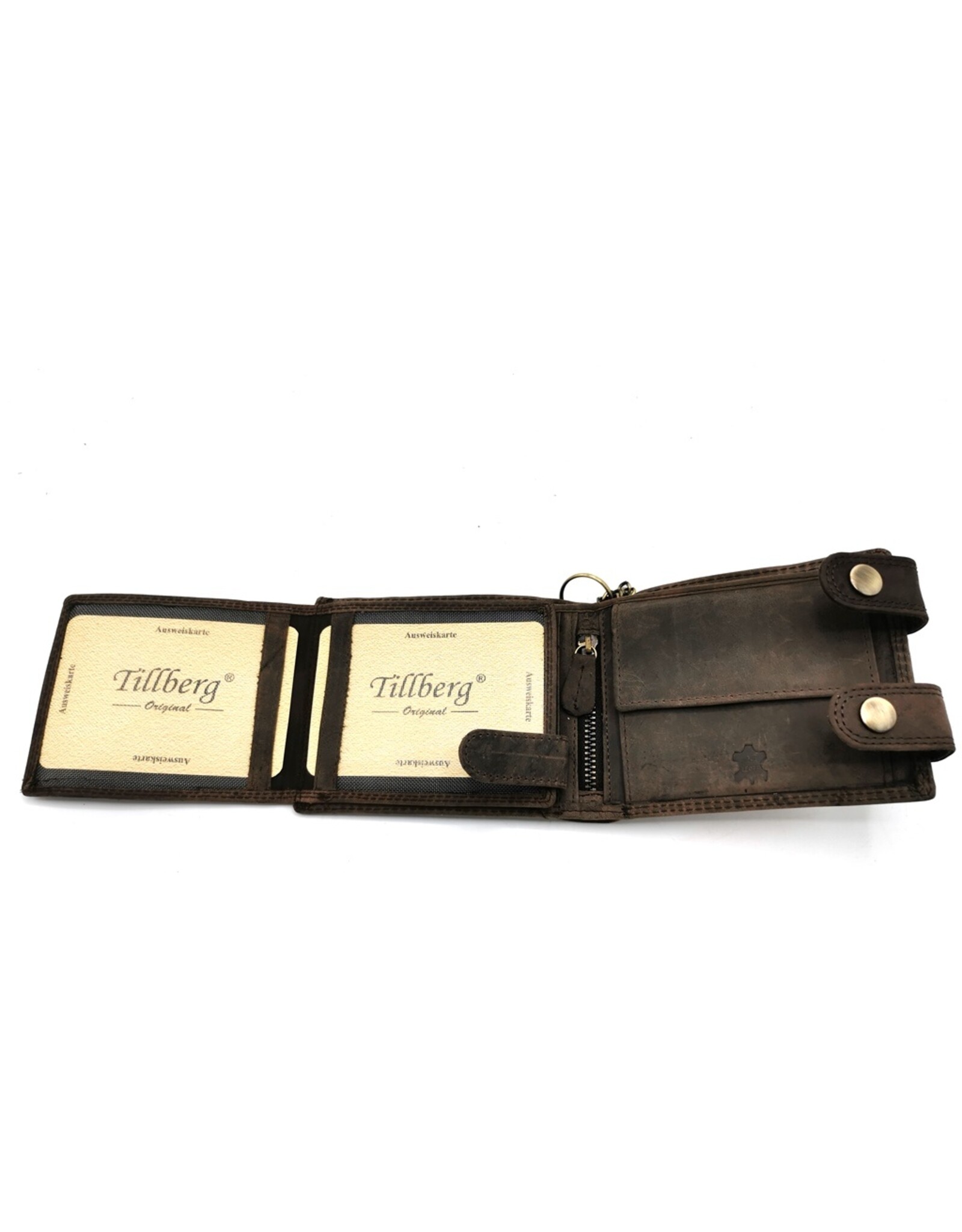 Leather Fox Leather wallets - Leather Wallet Wild West horizontal