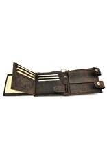 Leather Fox Leather wallets - Leather Wallet Wild West horizontal