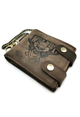 Leather Fox Leather wallets - Leather Wallet Wild West horizontal