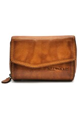 HillBurry Leather wallets - Hillburry Wallet with Cover Washed Leather cognac medium