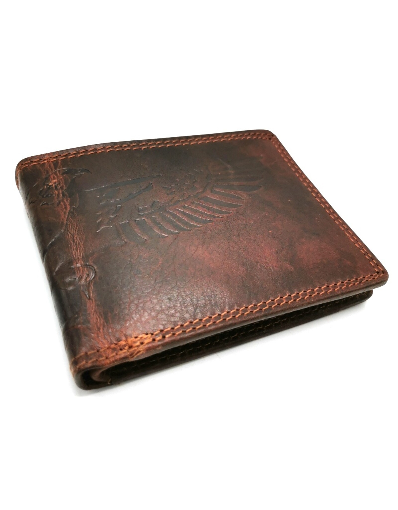 HillBurry Leather Wallets -  Hütmann Leather Wallet with embossed Eagle