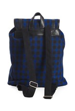 Banned Backpacks - Banned  Yamy Tartan backpack  black-blue