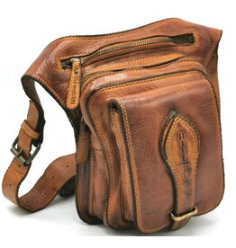 HillBurry HillBurry Leather Crossbody bag Washed Leather