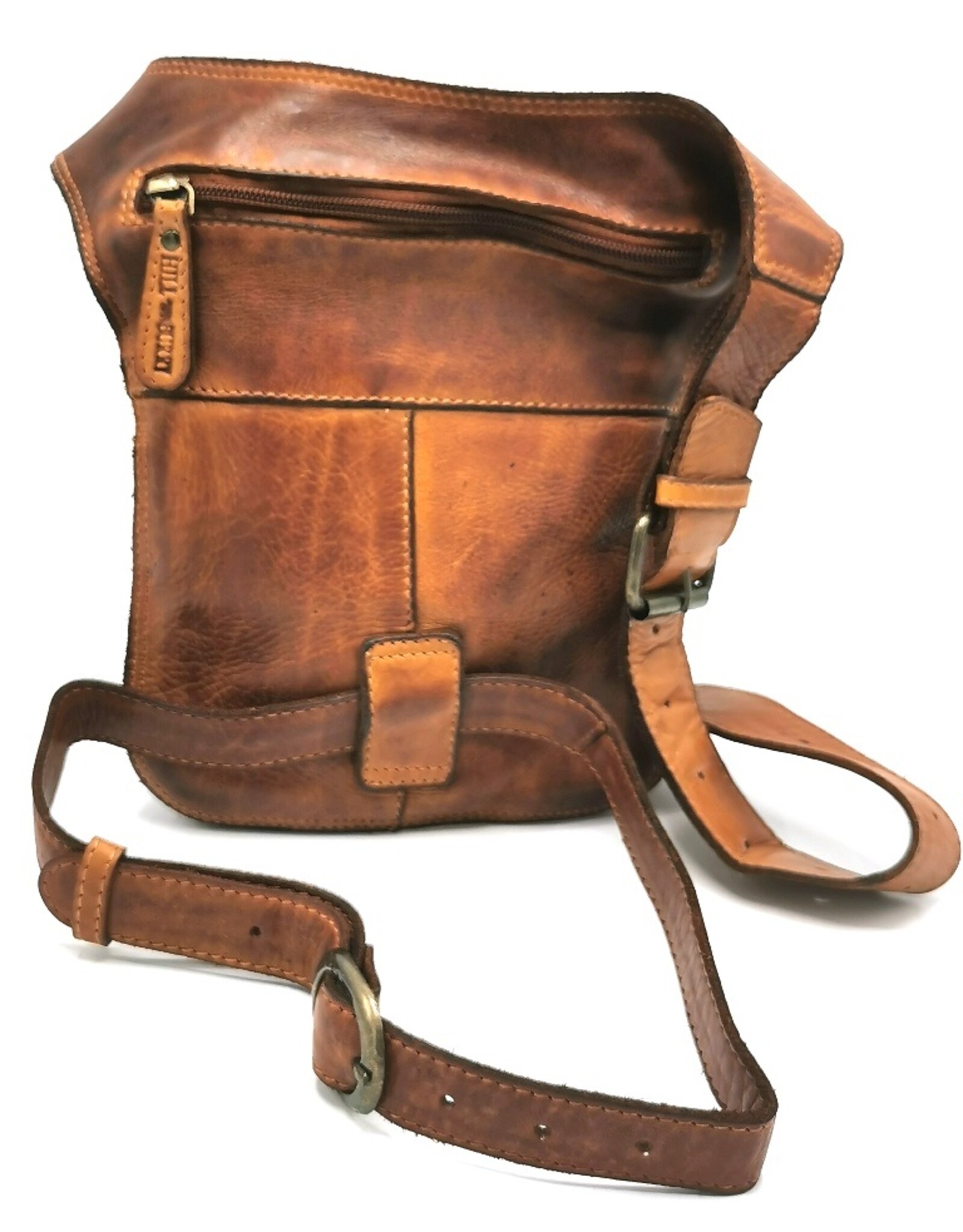 HillBurry Leather Shoulder bags  leather crossbody bags - HillBurry Leather Crossbody bag Washed Leather