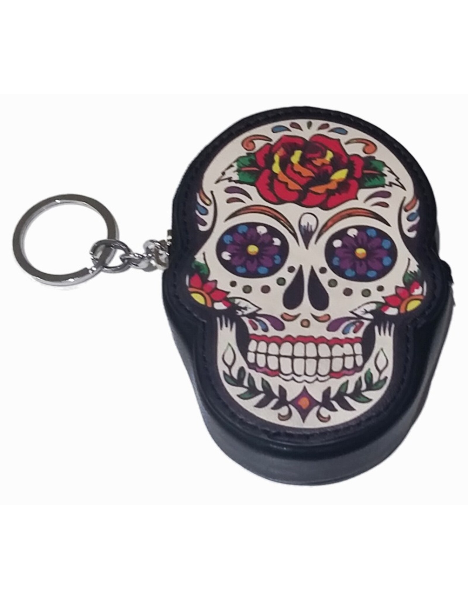 Banned Gothic wallets and Purses - Dia de Muertos Coin Purse Sugar Skull