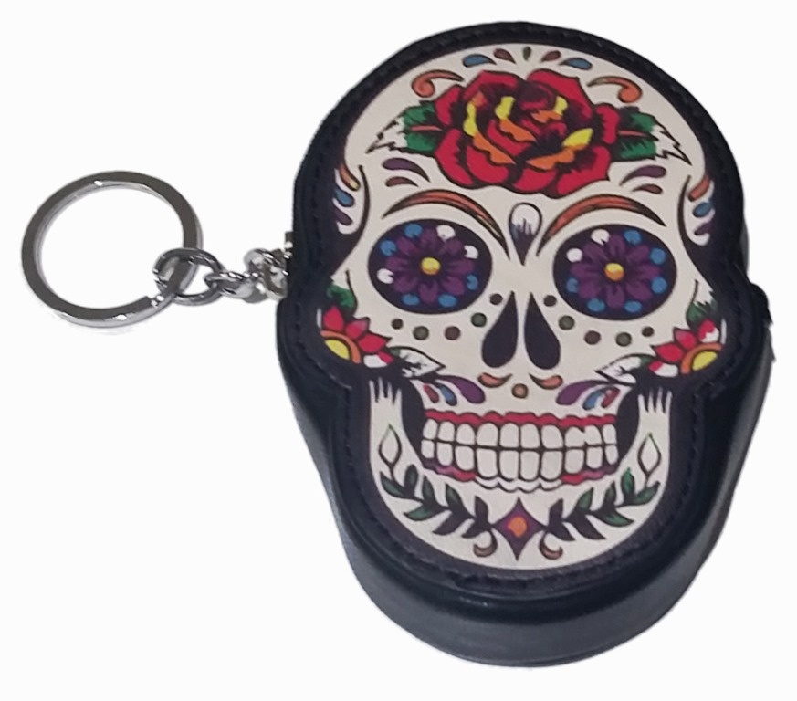 Banned Dia de Muertos Muntportemonnee Sugar Skull Boutique Trukado Boutique Trukado
