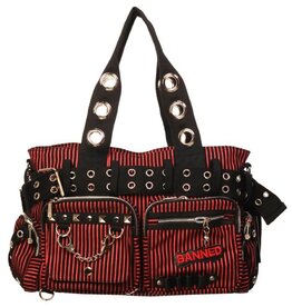 Banned Banned Sweet Revenge Handbag  (red)