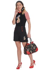 Banned Retro tassen Vintage tassen - Banned Anchor Pin Up Rockabilly  Handtas