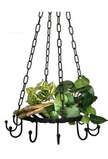 Trukado Miscellaneous - Iron Round Herb Rack Vintagelook black