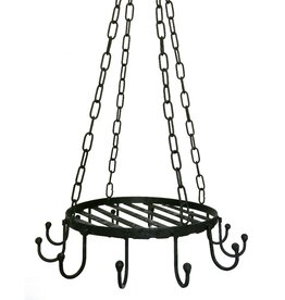 Trukado Iron Round Herb Rack Vintagelook black