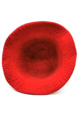 Trukado Miscellaneous - Felt hat "Rainbow"- hand felted, 100% wool
