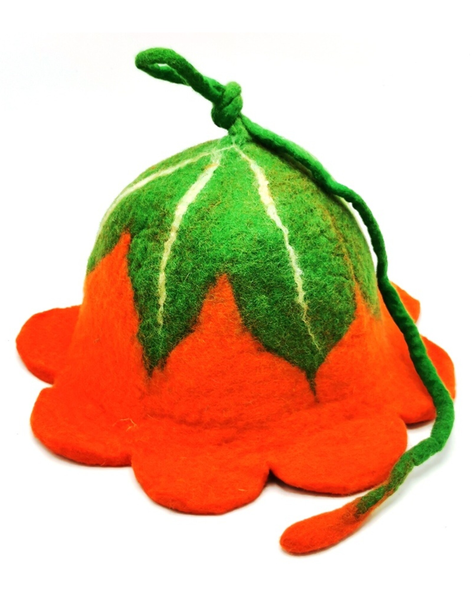 Trukado Miscellaneous - Felt hat Flower Orange Flower