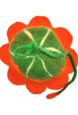 Trukado Miscellaneous - Felt hat Flower Orange Flower