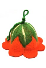 Trukado Miscellaneous - Felt hat Flower Orange Flower