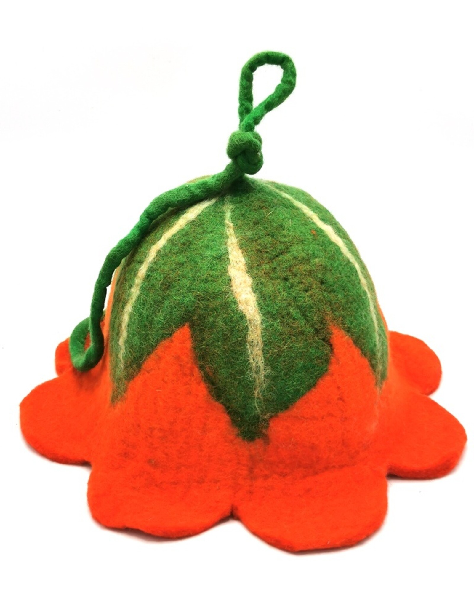Trukado Miscellaneous - Felt hat Flower Orange Flower