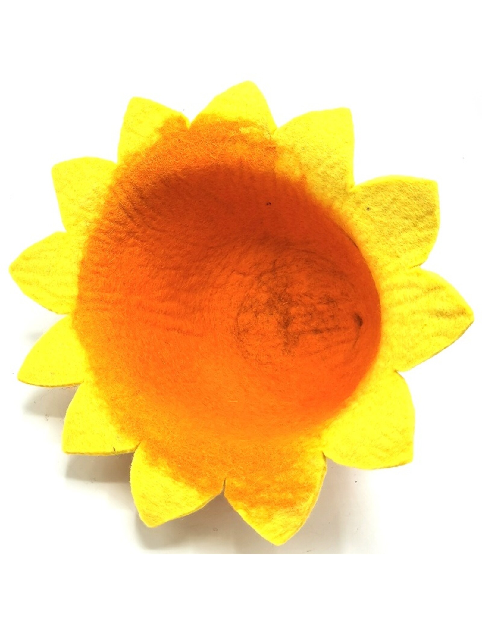 Trukado Miscellaneous - Felt hat Sunflower 100% wool handfelted