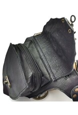 Trukado Leather Festival bags, waist bags and belt bags - Leather Waist bag Ibiza with Vintage hook