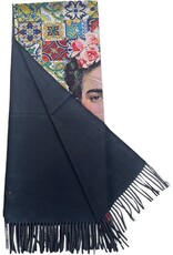 Miscellaneous - Frida Kahlo Mexican ornament Scarf-Wrap 180x70cm