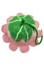 Trukado Miscellaneous - Felt hat Flower Soft pink-green