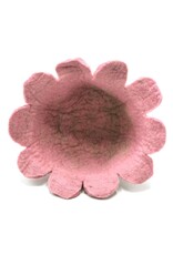 Trukado Miscellaneous - Felt hat Flower Soft pink-green