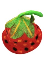 Trukado Miscellaneous - Felt hat "Fantasy Berry" hand felted, 100% wool