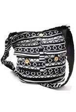 Trukado Fashion bags - Hobo bag Woven Fabric with Ethnic Pattern