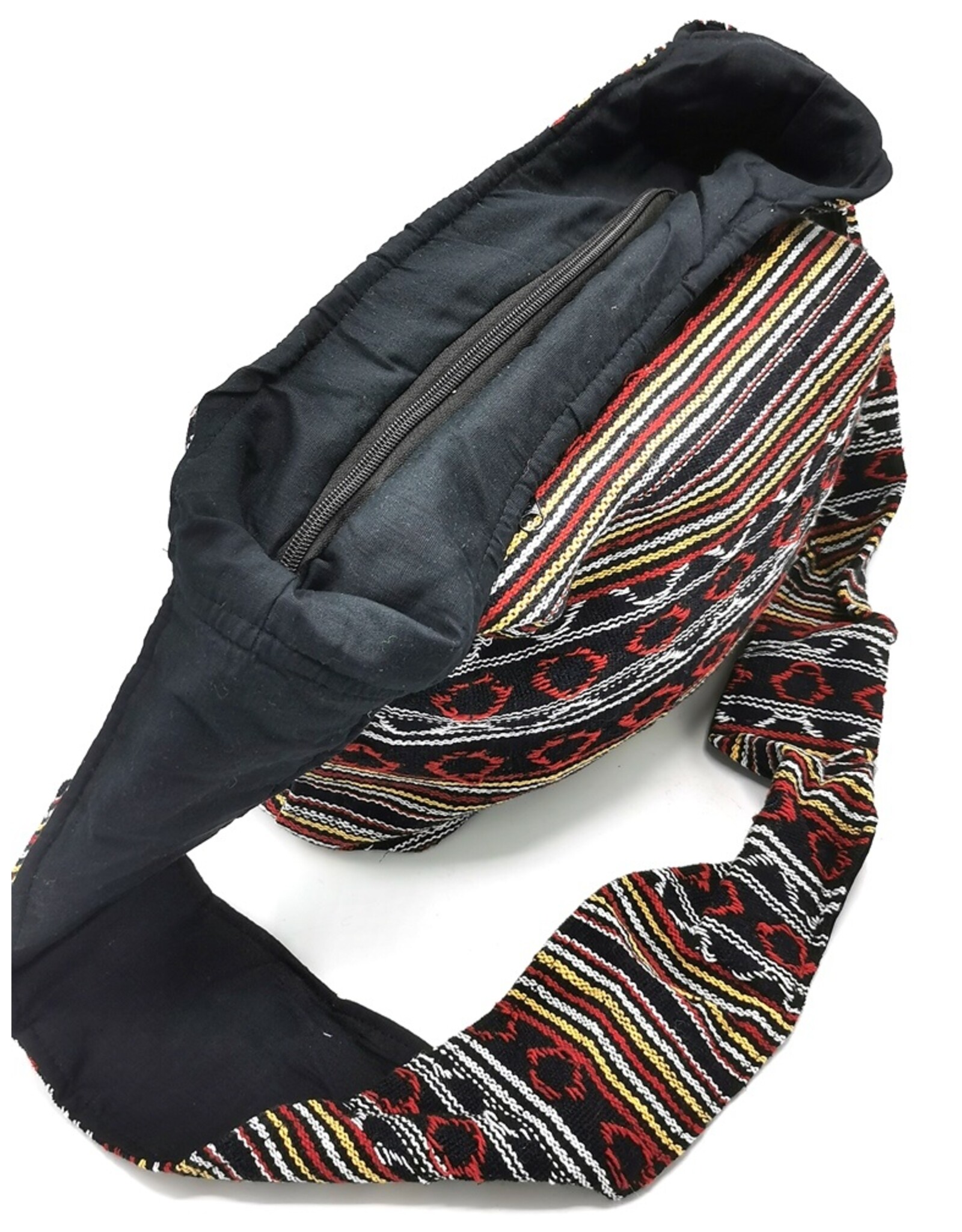 Trukado Fashion bags - Hobo bag Woven Fabric with Ethnic Pattern