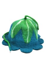 Trukado Miscellaneous - Felt hat Flower Turquoise