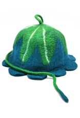 Trukado Miscellaneous - Felt hat Flower Turquoise