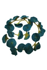 Trukado Miscellaneous - Felt Flower Sling Green meets Blue handmade 180cm