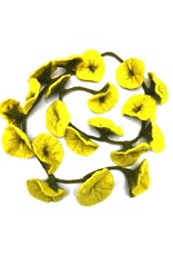 Trukado Miscellaneous - Felt Flower Sling Yellow handmade, approx. 180cm