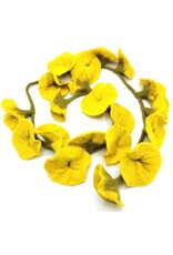 Trukado Miscellaneous - Felt Flower Sling Yellow handmade, approx. 180cm