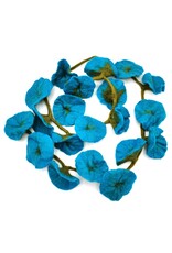 Trukado Miscellaneous - Vilten Bloemen Slinger Turquoise handgemaakt, 180cm