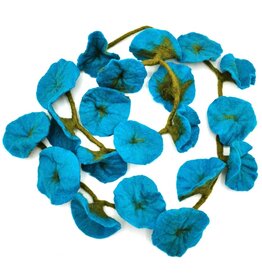 Trukado Felt Flower Sling Turquoise handmade 180cm