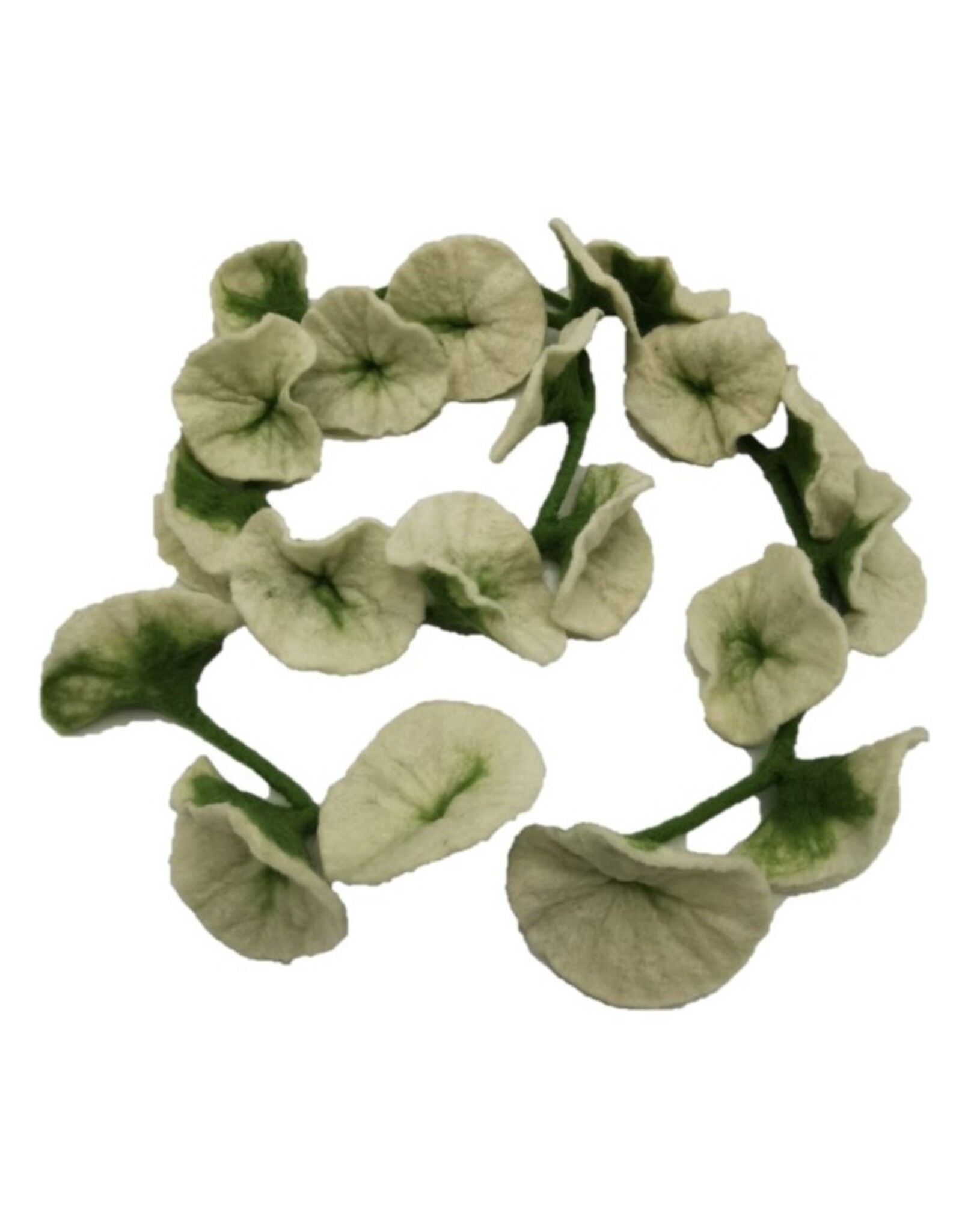 Trukado Miscellaneous - Felt Flowers Sling White handmade 180cm