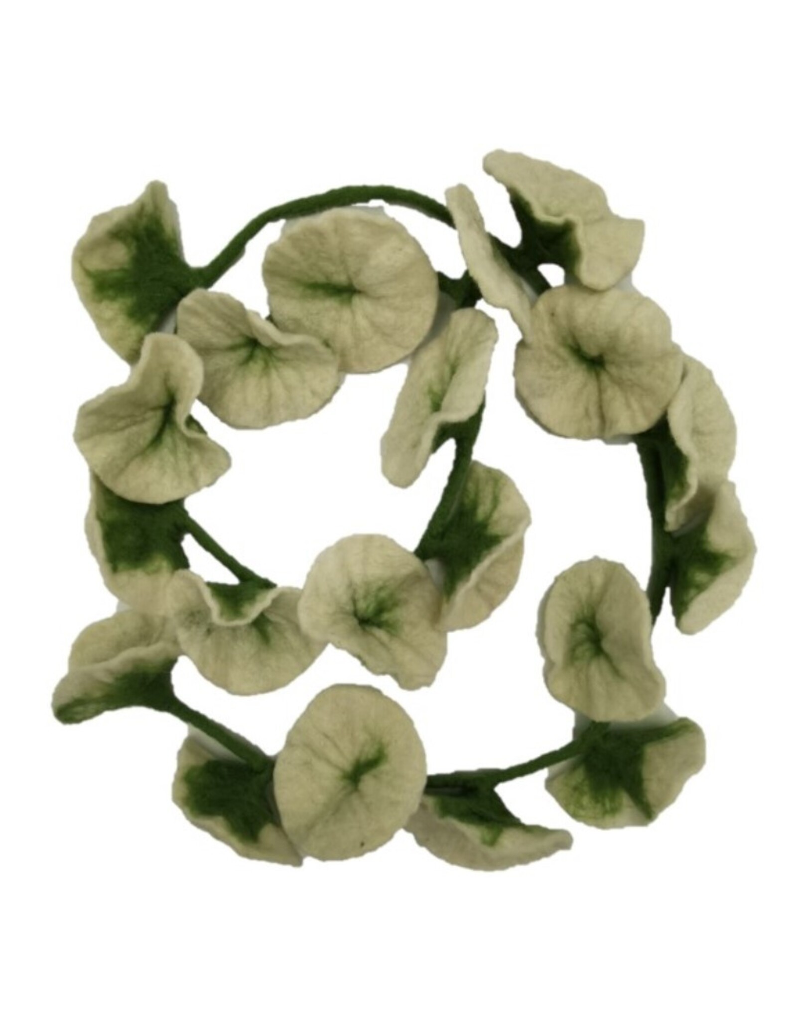 Trukado Miscellaneous - Felt Flowers Sling White handmade 180cm